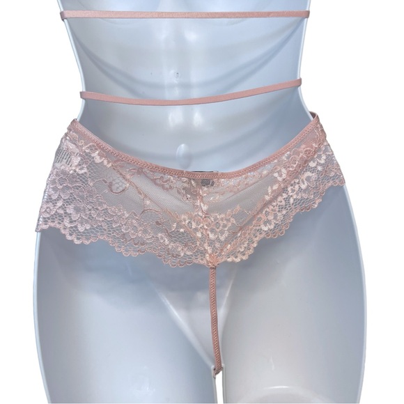 In Bloom Thong Teddy Rose Water Pink Size Small - Picture 11 of 15